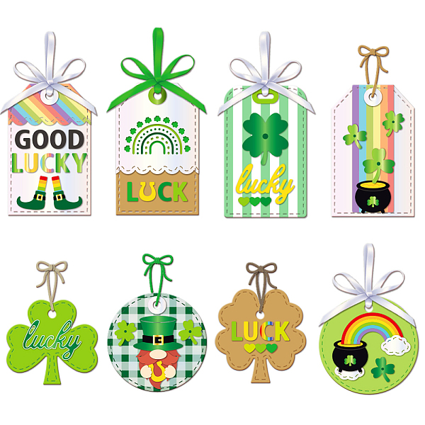 PandaHall GLOBLELAND St. Patrick's Day Bookmarks Cutting Dies for Card Making Tags and Labels Die Cuts Metal Cut Dies Template for DIY...
PandaHall GLOBLELAND St. Patrick's Day Bookmarks Cutting Dies for Card Making Tags and Labels Die Cuts Metal Cut Dies Template for DIY...