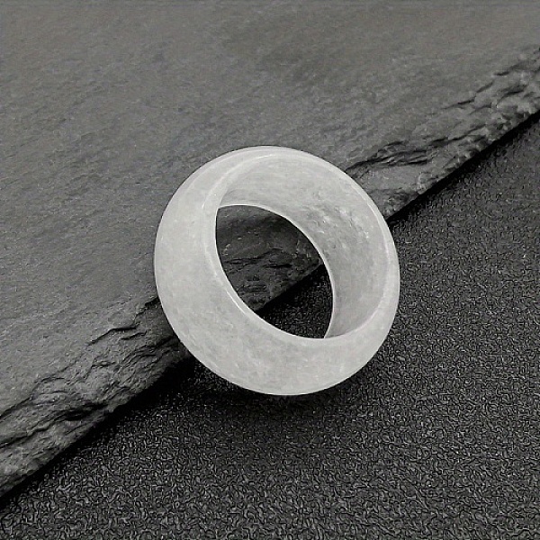 PandaHall Natural Quartz Crystal Plain Band Rings, Inner Diameter: 20mm Quartz Crystal
PandaHall Natural Quartz Crystal Plain Band Rings, Inner Diameter: 20mm Quartz Crystal