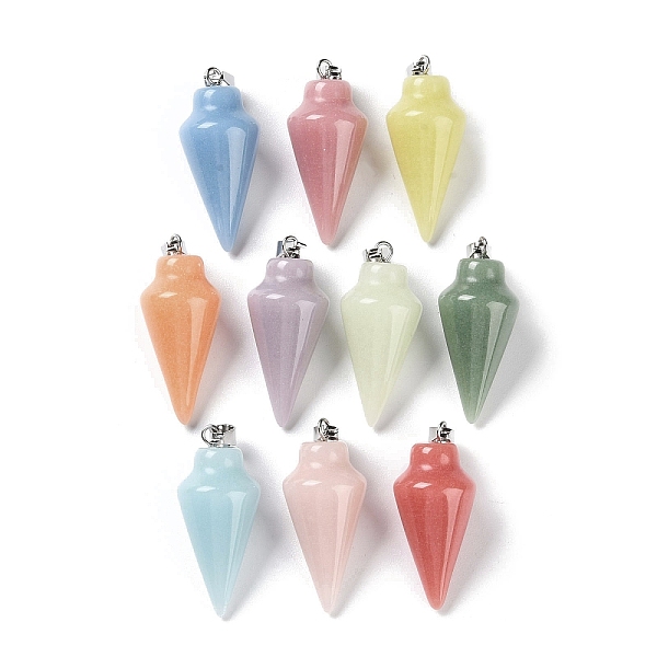 PandaHall Synthetic Noctilucent Stone/Luminous Stone Pendants, Glow in the Dark Cone Charms with Stainless Steel Color Plated 201 Stainless..., Multicolor
PandaHall Synthetic Noctilucent Stone/Luminous Stone Pendants, Glow in the Dark Cone Charms with Stainless Steel Color Plated 201 Stainless..., Multicolor