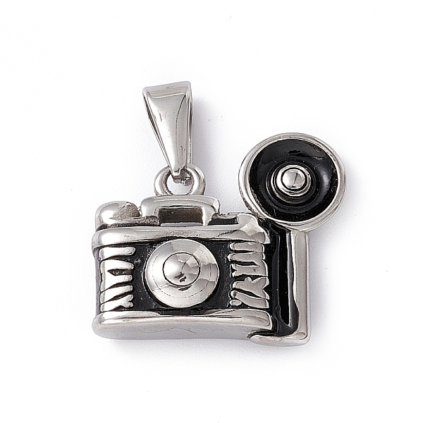 PandaHall 304 Stainless Steel Pendants, Camera Charms, Antique Silver, 18.5x21x8mm, Hole: 2.5x7.5mm 304 Stainless Steel Others
PandaHall 304 Stainless Steel Pendants, Camera Charms, Antique Silver, 18.5x21x8mm, Hole: 2.5x7.5mm 304 Stainless Steel Others