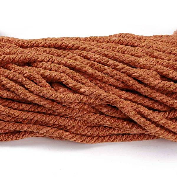 PandaHall Cotton Thread Cords, 3-Ply, For Jewelry Making, Chocolate, 5~5.8mm, 109.4 yard(100m)/bundle Cotton Brown
PandaHall Cotton Thread Cords, 3-Ply, For Jewelry Making, Chocolate, 5~5.8mm, 109.4 yard(100m)/bundle Cotton Brown