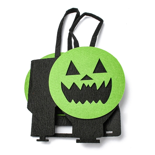 PandaHall Devil Felt Halloween Candy Bags with Handles, Halloween Treat Gift Bag Party Favors for Kids, Green, 23cm, Bag: 12x12x6.3cm Cloth...
PandaHall Devil Felt Halloween Candy Bags with Handles, Halloween Treat Gift Bag Party Favors for Kids, Green, 23cm, Bag: 12x12x6.3cm Cloth...