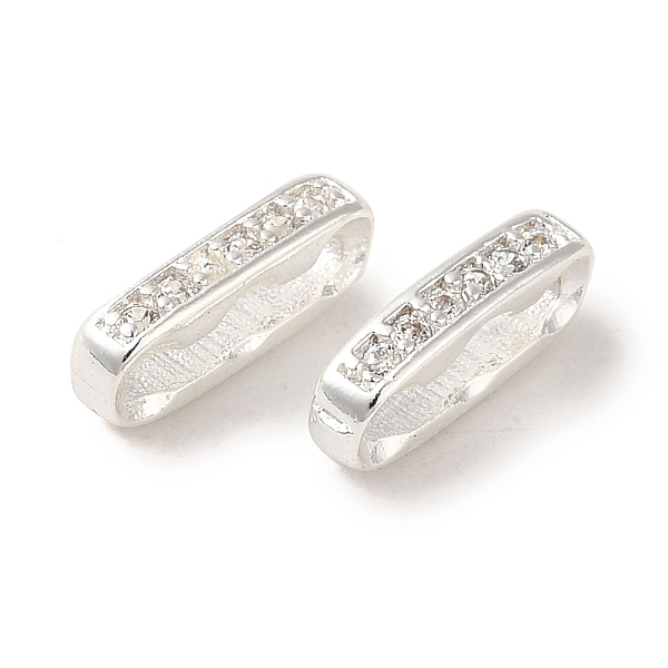 PandaHall Rack Plating Brass Micro Pave Clear Cubic Zirconia Spacer Bars, Wavy Rectangle Connector, Long-Lasting Plated, Cadmium Free & Lead...
PandaHall Rack Plating Brass Micro Pave Clear Cubic Zirconia Spacer Bars, Wavy Rectangle Connector, Long-Lasting Plated, Cadmium Free & Lead...