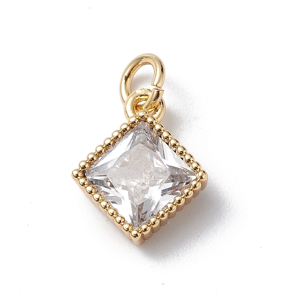PandaHall Brass Cubic Zirconia Pendants, Cadmium Free & Lead Free, Real 18K Gold Plated, Long-Lasting Plated, with Jump Ring, Rhombus Charm..., Clear
PandaHall Brass Cubic Zirconia Pendants, Cadmium Free & Lead Free, Real 18K Gold Plated, Long-Lasting Plated, with Jump Ring, Rhombus Charm..., Clear