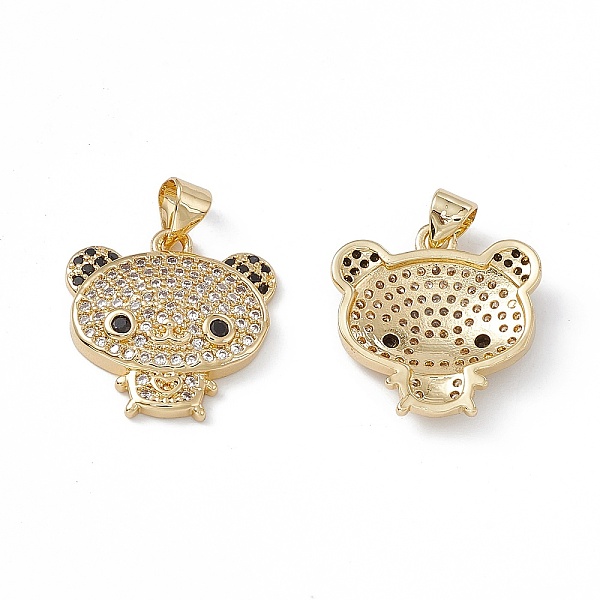PandaHall Rack Plating Brass Micro Pave Cubic Zirconia Pendants, Cadmium Free & Lead Free, Long-Lasting Plated, Bear Charm, Real 18K Gold..., Clear
PandaHall Rack Plating Brass Micro Pave Cubic Zirconia Pendants, Cadmium Free & Lead Free, Long-Lasting Plated, Bear Charm, Real 18K Gold..., Clear