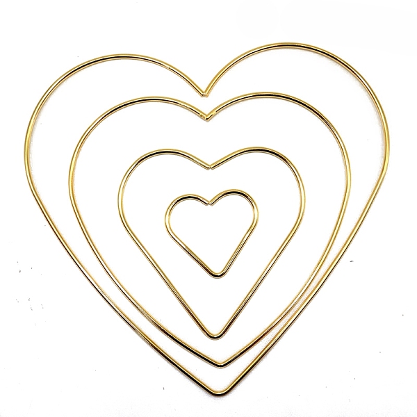 PandaHall Iron Hoops, Macrame Ring, for Crafts and Woven Net/Web with Feather Supplies, Heart, 150mm Iron Heart
PandaHall Iron Hoops, Macrame Ring, for Crafts and Woven Net/Web with Feather Supplies, Heart, 150mm Iron Heart