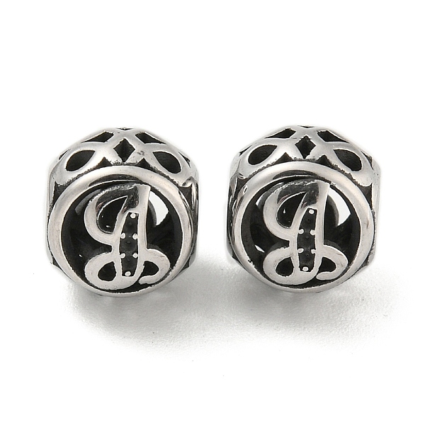 PandaHall 304 Stainless Steel Beads Rhinestone Settings, Large Hole Beads, Round, Letter J, 9.5x8.5x9.5mm, Hole: 4mm, Fit for 0.8mm...
PandaHall 304 Stainless Steel Beads Rhinestone Settings, Large Hole Beads, Round, Letter J, 9.5x8.5x9.5mm, Hole: 4mm, Fit for 0.8mm...