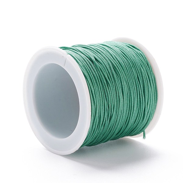 PandaHall Braided Nylon Thread, DIY Material for Jewelry Making, Medium Turquoise, 0.8mm, 100yards/roll Nylon
PandaHall Braided Nylon Thread, DIY Material for Jewelry Making, Medium Turquoise, 0.8mm, 100yards/roll Nylon