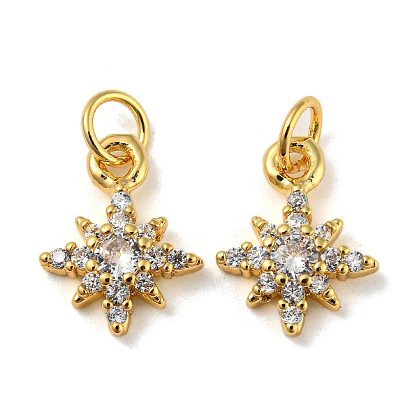 PandaHall Rack Plating Brass Micro Pave Cubic Zirconia Pendants, with Jump Ring, Cadmium Free & Lead Free, Long-Lasting Plated, Snowflake..., Clear
PandaHall Rack Plating Brass Micro Pave Cubic Zirconia Pendants, with Jump Ring, Cadmium Free & Lead Free, Long-Lasting Plated, Snowflake..., Clear