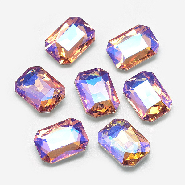 PandaHall Pointed Back Glass Rhinestone Cabochons, Back Plated, Faceted, AB Color Plated, Rectangle Octagon, Dark Salmon, 18x13x5mm Glass..., Red
PandaHall Pointed Back Glass Rhinestone Cabochons, Back Plated, Faceted, AB Color Plated, Rectangle Octagon, Dark Salmon, 18x13x5mm Glass..., Red