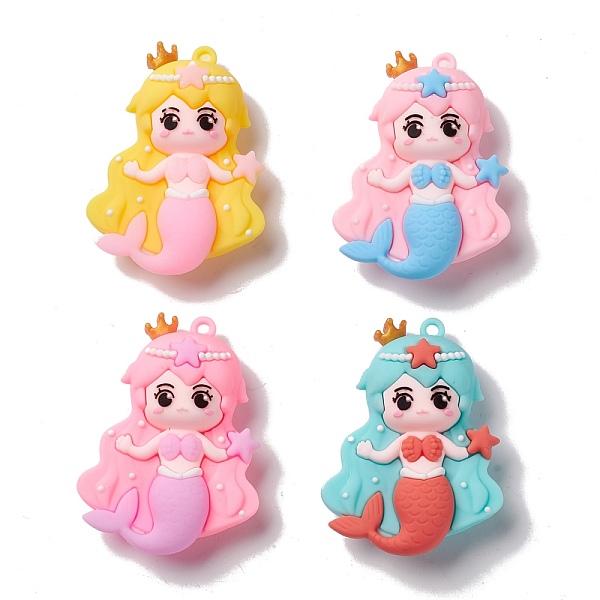 PandaHall PVC Plastic Cartoon Big Pendants, Mermaid, Mixed Color, 57x42x18.5mm, Hole: 3mm PVC Others Multicolor
PandaHall PVC Plastic Cartoon Big Pendants, Mermaid, Mixed Color, 57x42x18.5mm, Hole: 3mm PVC Others Multicolor