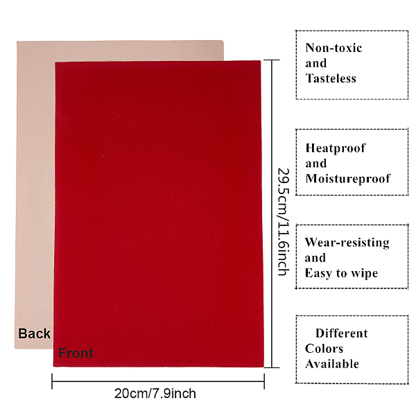 PandaHall BENECREAT 19PCS Mixed Color Velvet Fabric Sticky Back Adhesive Back Sheets, A4 Sheet (30x20cm), Self-Adhesive, Durable and Water..., Multicolor
PandaHall BENECREAT 19PCS Mixed Color Velvet Fabric Sticky Back Adhesive Back Sheets, A4 Sheet (30x20cm), Self-Adhesive, Durable and Water..., Multicolor