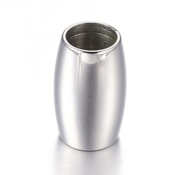 PandaHall Barrel 304 Stainless Steel Magnetic Clasps with Glue-in Ends, Stainless Steel Color, 21.7x12mm, Hole: 8mm 304 Stainless Steel...
PandaHall Barrel 304 Stainless Steel Magnetic Clasps with Glue-in Ends, Stainless Steel Color, 21.7x12mm, Hole: 8mm 304 Stainless Steel...