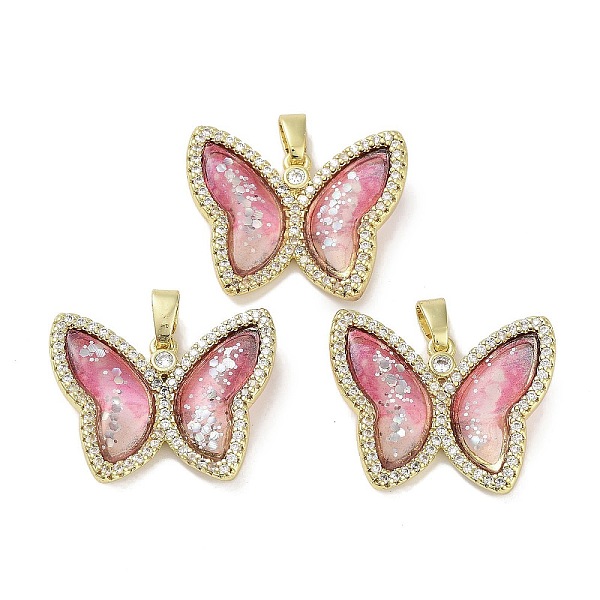 PandaHall Real 18K Gold Plated Rack Plating Brass Micro Pave Cubic Zirconia Pendants, with Resin, Long-Lasting Plated, Cadmium Free & Lead...
PandaHall Real 18K Gold Plated Rack Plating Brass Micro Pave Cubic Zirconia Pendants, with Resin, Long-Lasting Plated, Cadmium Free & Lead...