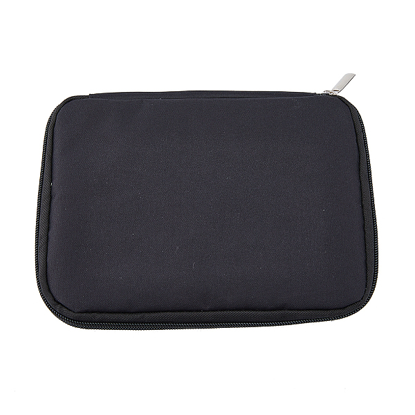 PandaHall Nylon Watch Bands Storage Bag, Watch Band Carrying Case, Watch & USB Cable Organizer, with Zipper, Rectangle, Black, 225x170x20mm...
PandaHall Nylon Watch Bands Storage Bag, Watch Band Carrying Case, Watch & USB Cable Organizer, with Zipper, Rectangle, Black, 225x170x20mm...
