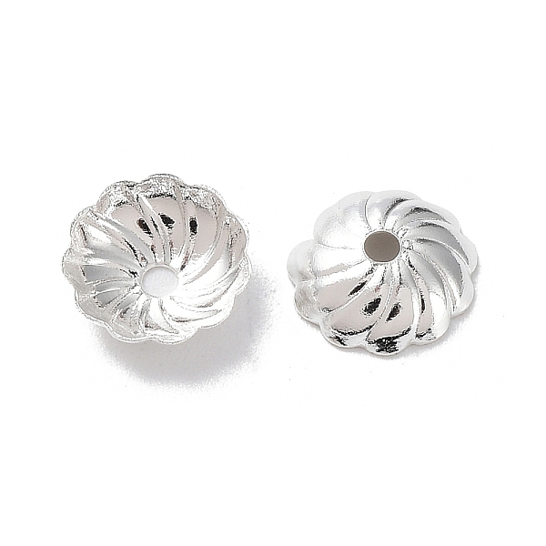 PandaHall Brass Bead Caps, Cadmium Free & Lead Free, Flower, 925 Sterling Silver Plated, 7x7x2mm, Hole: 1.2mm Brass
PandaHall Brass Bead Caps, Cadmium Free & Lead Free, Flower, 925 Sterling Silver Plated, 7x7x2mm, Hole: 1.2mm Brass