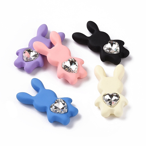 PandaHall Acrylic Cabochon, with Acrylic Rhinestone, Rabbit, Mixed Color, 45x24x9mm Acrylic Rabbit Multicolor
PandaHall Acrylic Cabochon, with Acrylic Rhinestone, Rabbit, Mixed Color, 45x24x9mm Acrylic Rabbit Multicolor