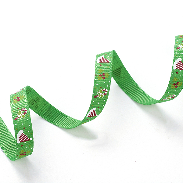 PandaHall Polyester Grosgrain Ribbon, Christmas Theme, for Jewelry Making, Green, 3/8 inch(10mm), 100yards/roll(91.44m/roll) Polyester Green
PandaHall Polyester Grosgrain Ribbon, Christmas Theme, for Jewelry Making, Green, 3/8 inch(10mm), 100yards/roll(91.44m/roll) Polyester Green