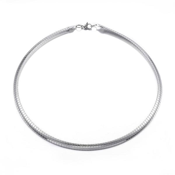 PandaHall 304 Stainless Steel Necklaces, Herringbone Chains, Stainless Steel Color, 17.72 inch(45cm) 304 Stainless Steel
PandaHall 304 Stainless Steel Necklaces, Herringbone Chains, Stainless Steel Color, 17.72 inch(45cm) 304 Stainless Steel