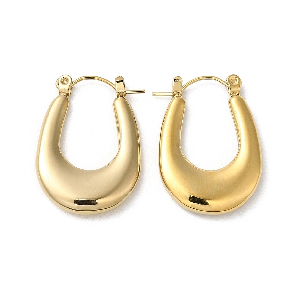 PandaHall Rack Plating 304 Stainless Steel Thick Hoop Earrings for Women, Teardrop, Real 18K Gold Plated, 26x18.5x3.5mm 304 Stainless Steel...
PandaHall Rack Plating 304 Stainless Steel Thick Hoop Earrings for Women, Teardrop, Real 18K Gold Plated, 26x18.5x3.5mm 304 Stainless Steel...