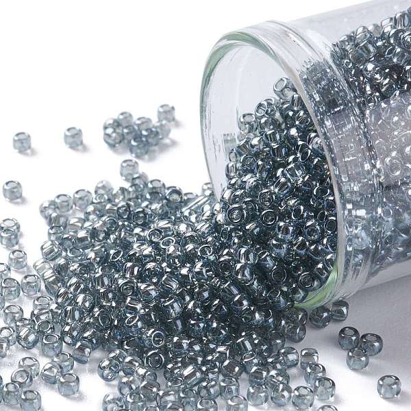 PandaHall TOHO Round Seed Beads, Japanese Seed Beads, (113) Black Diamond Transparent Luster, 11/0, 2.2mm, Hole: 0.8mm, about 5555pcs/50g..., Gray
PandaHall TOHO Round Seed Beads, Japanese Seed Beads, (113) Black Diamond Transparent Luster, 11/0, 2.2mm, Hole: 0.8mm, about 5555pcs/50g..., Gray