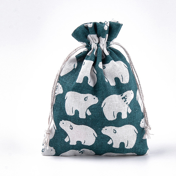 PandaHall Polycotton(Polyester Cotton) Packing Pouches Drawstring Bags, with White Bear Printed, Colorful, 18x13cm Polycotton
PandaHall Polycotton(Polyester Cotton) Packing Pouches Drawstring Bags, with White Bear Printed, Colorful, 18x13cm Polycotton