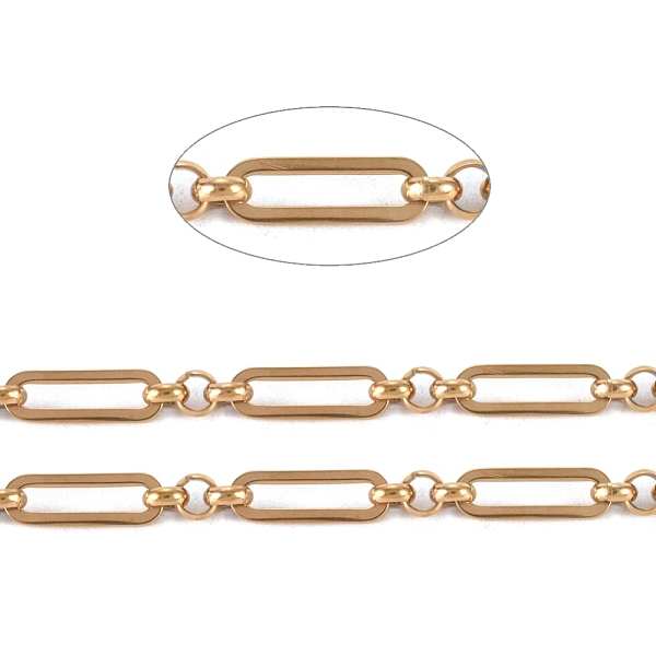 PandaHall 3.28 Feet 304 Stainless Steel Figaro Chains, Unwelded, Golden, Oval: 13x4.5x1mm, Ring: 4x1.5mm 304 Stainless Steel
PandaHall 3.28 Feet 304 Stainless Steel Figaro Chains, Unwelded, Golden, Oval: 13x4.5x1mm, Ring: 4x1.5mm 304 Stainless Steel