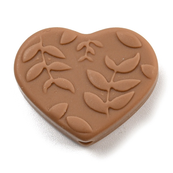 PandaHall Silicone Focal Beads, Silicone Teething Beads, Heart, Camel, 21x25x8.5mm, Hole: 2mm Silicone Heart Brown
PandaHall Silicone Focal Beads, Silicone Teething Beads, Heart, Camel, 21x25x8.5mm, Hole: 2mm Silicone Heart Brown