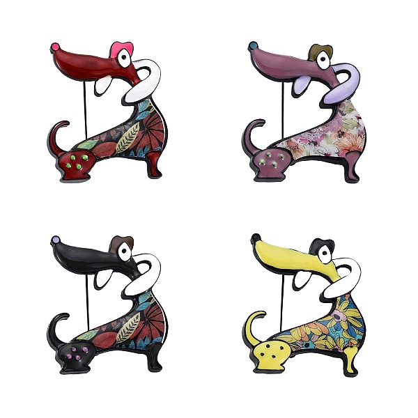 PandaHall 4Pcs 4 Colors Dog Enamel Pin, Animal Alloy Brooch for Backpack Clothes, Electrophoresis Black, Mixed Color, 43x37x11mm..., Multicolor
PandaHall 4Pcs 4 Colors Dog Enamel Pin, Animal Alloy Brooch for Backpack Clothes, Electrophoresis Black, Mixed Color, 43x37x11mm..., Multicolor
