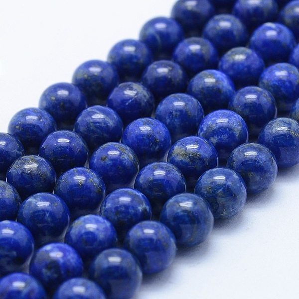 PandaHall Natural Lapis Lazuli Beads Strands, Grade AB, Round, 8mm, Hole: 1mm, about 49pcs/strand, 15.5 inch(39.5cm) Lapis Lazuli Round
PandaHall Natural Lapis Lazuli Beads Strands, Grade AB, Round, 8mm, Hole: 1mm, about 49pcs/strand, 15.5 inch(39.5cm) Lapis Lazuli Round