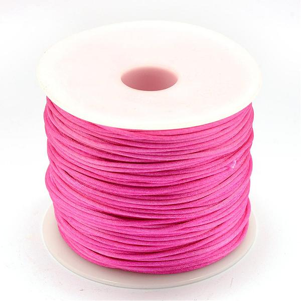 PandaHall Nylon Thread, Rattail Satin Cord, Camellia, 1.5mm, about 100yards/roll(300 feet/roll) Nylon Pink
PandaHall Nylon Thread, Rattail Satin Cord, Camellia, 1.5mm, about 100yards/roll(300 feet/roll) Nylon Pink