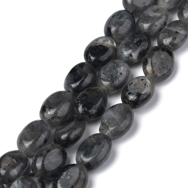 PandaHall Natural Black Larvikite Beads Strands, Oval, 8x6x3.5~4mm, Hole: 1mm, about 45~52pcs/strand, 15.16~15.74 inch(38.5~40cm) Larvikite...
PandaHall Natural Black Larvikite Beads Strands, Oval, 8x6x3.5~4mm, Hole: 1mm, about 45~52pcs/strand, 15.16~15.74 inch(38.5~40cm) Larvikite...