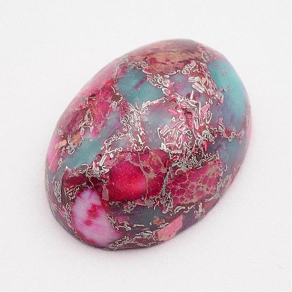 PandaHall Synthetic Silver Line and Regalite/Imperial Jasper/Sea Sediment Jasper, Oval, Deep Pink, 18x13x6mm Imperial Jasper Oval Pink
PandaHall Synthetic Silver Line and Regalite/Imperial Jasper/Sea Sediment Jasper, Oval, Deep Pink, 18x13x6mm Imperial Jasper Oval Pink