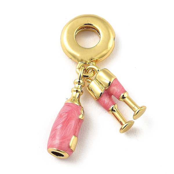 PandaHall Rack Plating Brass Micro Pave Cubic Zirconia Pendant, with Enamel, Long-Lasting Plated, Lead Free & Cadmium Free, Bottle Charm..., Clear
PandaHall Rack Plating Brass Micro Pave Cubic Zirconia Pendant, with Enamel, Long-Lasting Plated, Lead Free & Cadmium Free, Bottle Charm..., Clear