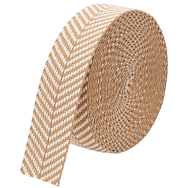 PandaHall Polycotton Ribbons, Jacquard Ribbon, Stripe Pattern, BurlyWood, 1-1/2 inch(38mm) Polycotton Orange
PandaHall Polycotton Ribbons, Jacquard Ribbon, Stripe Pattern, BurlyWood, 1-1/2 inch(38mm) Polycotton Orange