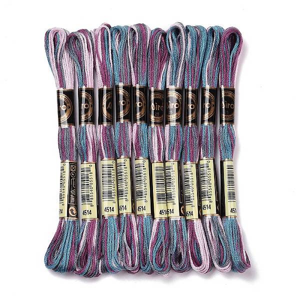 PandaHall 10 Skeins 6-Ply Polyester Embroidery Floss, Cross Stitch Threads, Segment Dyed, Dark Slate Gray, 0.5mm, about 8.75 Yards(8m)/skein..., Cyan
PandaHall 10 Skeins 6-Ply Polyester Embroidery Floss, Cross Stitch Threads, Segment Dyed, Dark Slate Gray, 0.5mm, about 8.75 Yards(8m)/skein..., Cyan