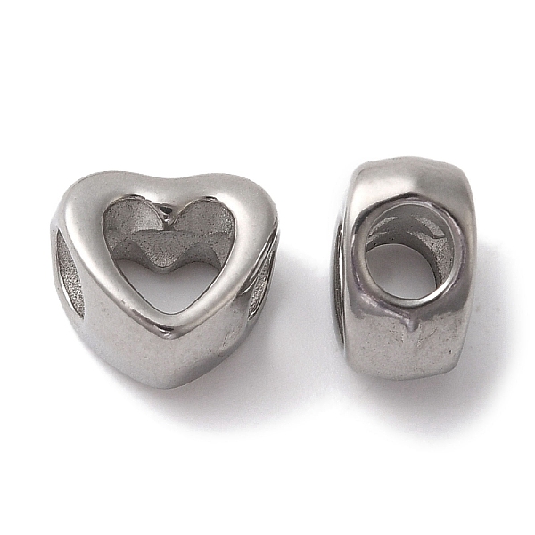 PandaHall 304 Stainless Steel Beads Frame, Heart, Stainless Steel Color, 10x11x5.5mm, Hole: 4mm, 5x5.5mm Inner Diameter 304 Stainless Steel...
PandaHall 304 Stainless Steel Beads Frame, Heart, Stainless Steel Color, 10x11x5.5mm, Hole: 4mm, 5x5.5mm Inner Diameter 304 Stainless Steel...