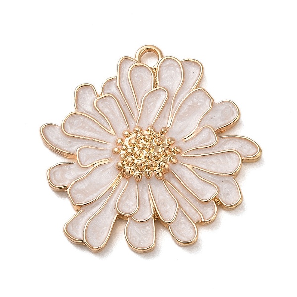 PandaHall Alloy Enamel Pendants, Golden, Flower Charm, White, 35x36x4.5mm, Hole: 3mm Alloy+Enamel Flower White
PandaHall Alloy Enamel Pendants, Golden, Flower Charm, White, 35x36x4.5mm, Hole: 3mm Alloy+Enamel Flower White