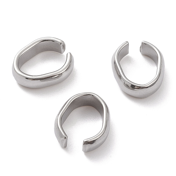 PandaHall 304 Stainless Steel Quick Link Connectors, Linking Rings, Stainless Steel Color, 13x11x4mm, Inner Diameter: 10x8mm 304 Stainless...
PandaHall 304 Stainless Steel Quick Link Connectors, Linking Rings, Stainless Steel Color, 13x11x4mm, Inner Diameter: 10x8mm 304 Stainless...