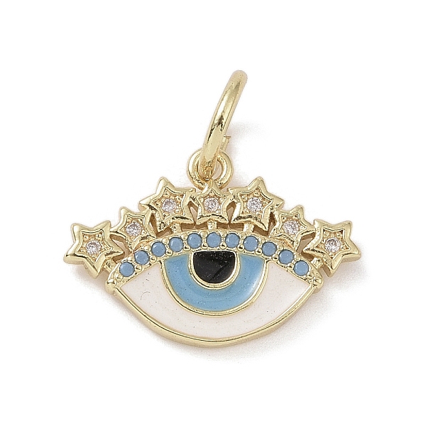 PandaHall Real 18K Gold Plated Brass Micro Pave Cubic Zirconia Pendants, with Enamel and Jump Ring, Evil Eye Charms, Colorful, 12.5x18x2mm...
PandaHall Real 18K Gold Plated Brass Micro Pave Cubic Zirconia Pendants, with Enamel and Jump Ring, Evil Eye Charms, Colorful, 12.5x18x2mm...