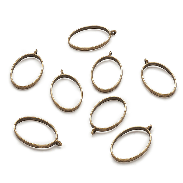 PandaHall Rack Plating Alloy Open Back Bezel Pendants, For DIY UV Resin, Epoxy Resin, Pressed Flower Jewelry, Oval , Antique Bronze...
PandaHall Rack Plating Alloy Open Back Bezel Pendants, For DIY UV Resin, Epoxy Resin, Pressed Flower Jewelry, Oval , Antique Bronze...