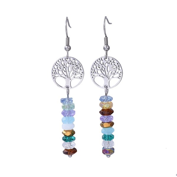 PandaHall Glass Dangle Earrings, with 304 Stainless Steel Hooks, 316 Surgical Stainless Steel Cubic Zirconia Links & Cardboard Jewelry Set...
PandaHall Glass Dangle Earrings, with 304 Stainless Steel Hooks, 316 Surgical Stainless Steel Cubic Zirconia Links & Cardboard Jewelry Set...