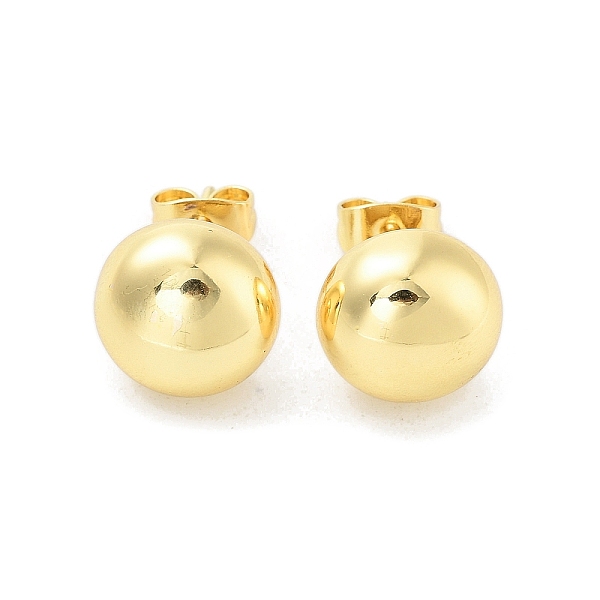 PandaHall Flower/Round Rack Plating Brass Stud Earring, Long-Lasting Plated, Round, 11mm Brass Round
PandaHall Flower/Round Rack Plating Brass Stud Earring, Long-Lasting Plated, Round, 11mm Brass Round