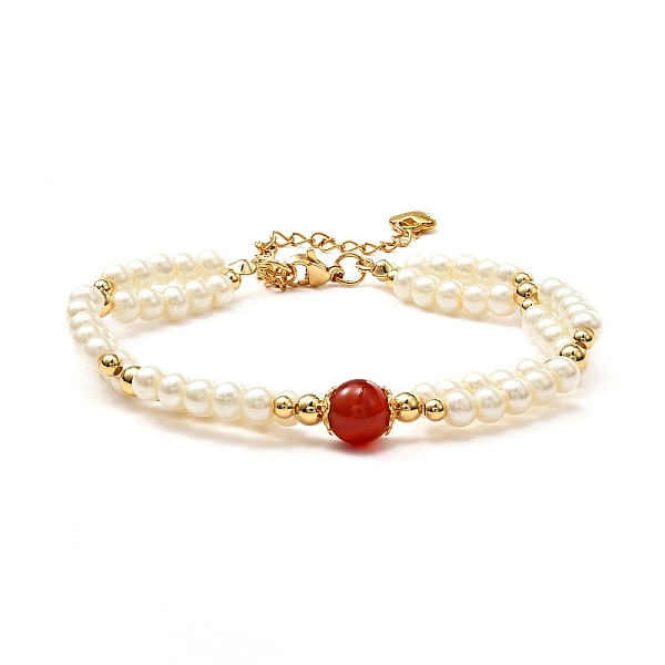 PandaHall Healing Reiki Round Natural Carnelian Beaded Bracelets for Girl Women, Glass Pearl Beads Bracelet with 304 Stainless Steel Chain..., Red
PandaHall Healing Reiki Round Natural Carnelian Beaded Bracelets for Girl Women, Glass Pearl Beads Bracelet with 304 Stainless Steel Chain..., Red