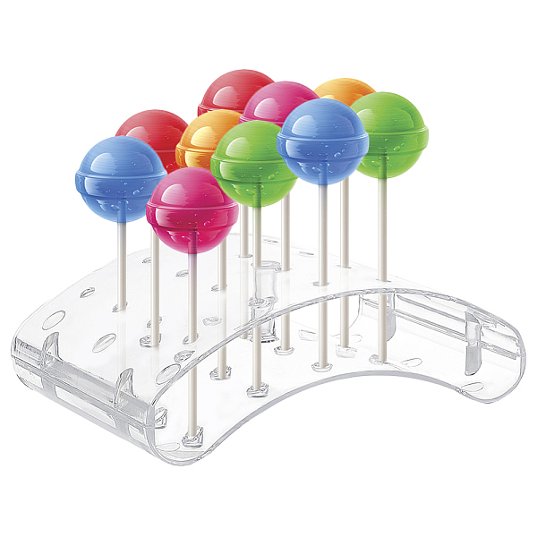 PandaHall AHANDMAKER 20 Holes Lollipop Holder, Acrylic Cake Pop Display Stand, Transparent Arc Shape Pop Stick Holder Rack for Weddings..., Clear
PandaHall AHANDMAKER 20 Holes Lollipop Holder, Acrylic Cake Pop Display Stand, Transparent Arc Shape Pop Stick Holder Rack for Weddings..., Clear