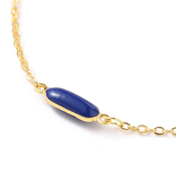 PandaHall Brass Cable Chains Bracelets, Long-Lasting Plated, with Colorful Enamel Link and Lobster Claw Clasps, Oval, Golden, 7-1/8 inch...
PandaHall Brass Cable Chains Bracelets, Long-Lasting Plated, with Colorful Enamel Link and Lobster Claw Clasps, Oval, Golden, 7-1/8 inch...