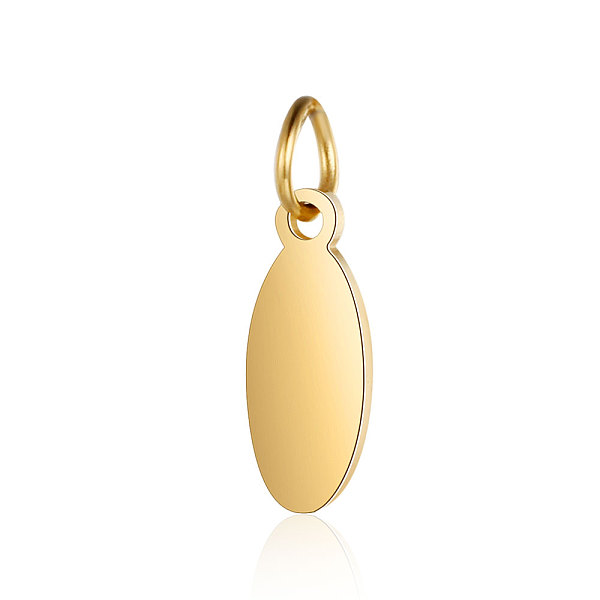 PandaHall 201 Stainless Steel Stamping Blank Tag Pendants, Manual Polishing, Oval, Golden, 10.5x4~4.2x1mm, Hole: 2.5mm 201 Stainless Steel...
PandaHall 201 Stainless Steel Stamping Blank Tag Pendants, Manual Polishing, Oval, Golden, 10.5x4~4.2x1mm, Hole: 2.5mm 201 Stainless Steel...
