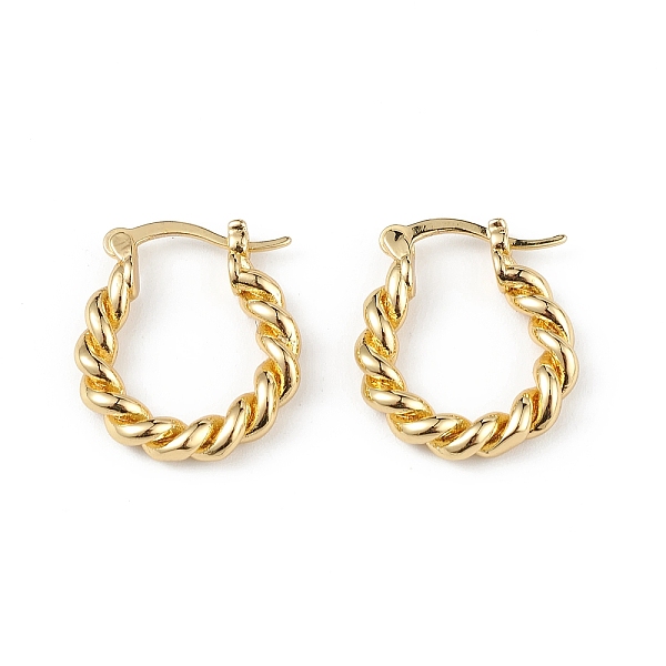 PandaHall Brass Twist Hoop Earrings for Women, Long-Lasting Plated, Lead Free & Cadmium Free, Real 18K Gold Plated, 20x17.5x3.5mm, Pin...
PandaHall Brass Twist Hoop Earrings for Women, Long-Lasting Plated, Lead Free & Cadmium Free, Real 18K Gold Plated, 20x17.5x3.5mm, Pin...