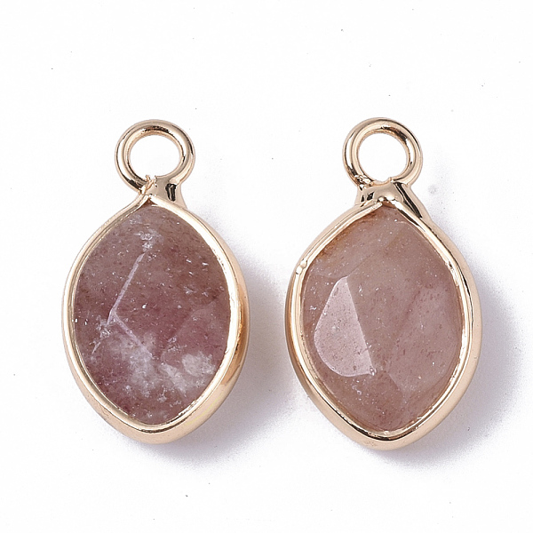 PandaHall Natural Strawberry Quartz Pendants, with Golden Tone Brass Open Back Bezel, Faceted, Teardrop, 17x9x5mm, Hole: 2mm Strawberry...
PandaHall Natural Strawberry Quartz Pendants, with Golden Tone Brass Open Back Bezel, Faceted, Teardrop, 17x9x5mm, Hole: 2mm Strawberry...