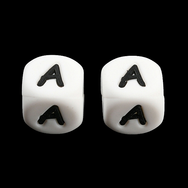 PandaHall 20Pcs White Cube Letter Silicone Beads 12x12x12mm Square Dice Alphabet Beads with 2mm Hole Spacer Loose Letter Beads for Bracelet...
PandaHall 20Pcs White Cube Letter Silicone Beads 12x12x12mm Square Dice Alphabet Beads with 2mm Hole Spacer Loose Letter Beads for Bracelet...